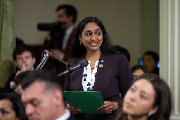 Asm. Patel is sworn in