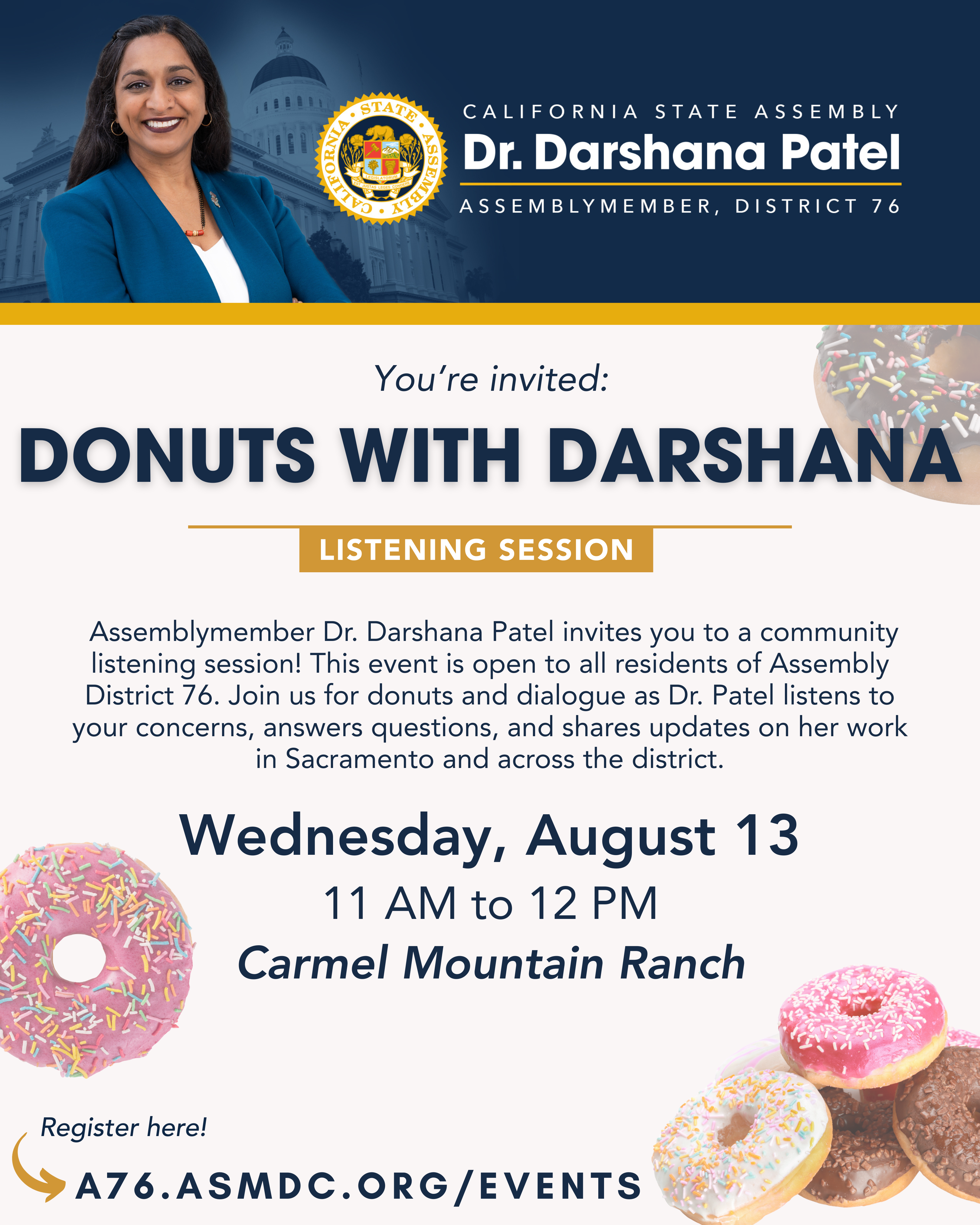 Donuts with Darshana Image